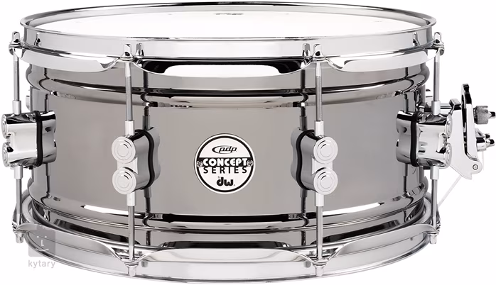 PDP 13"x6,5" Concept Black Nickel snare - Snare bubienok