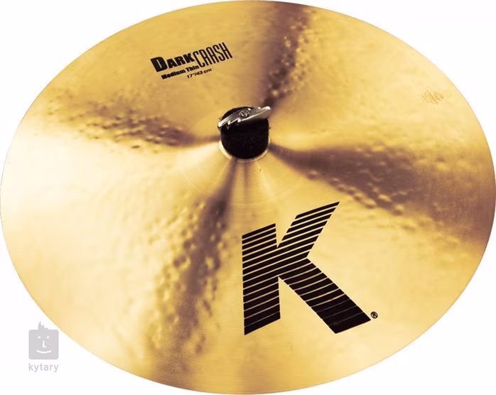 Zildjian 17" K dark crash medium thin - Činel crash