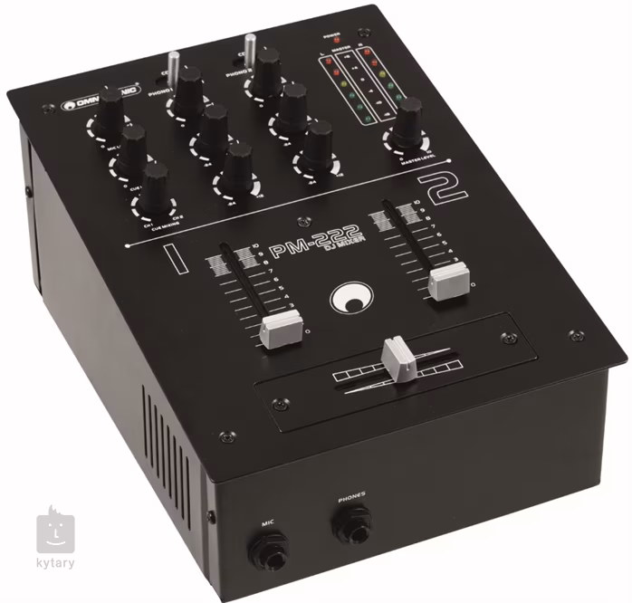Omnitronic PM-222 - DJ mixážny pult