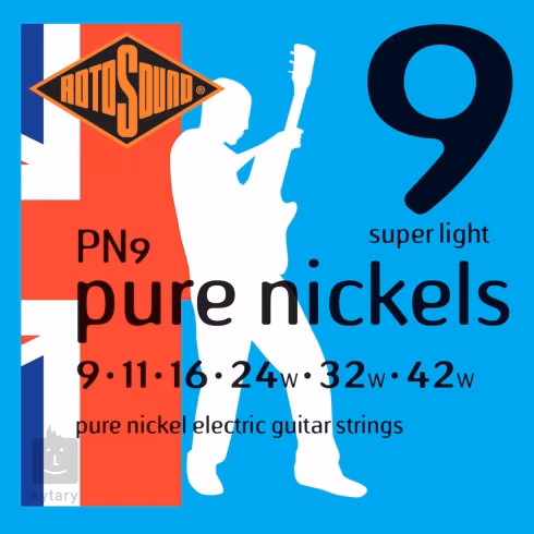 Rotosound PN9 Pure Nickels - Struny na elektrickú gitaru