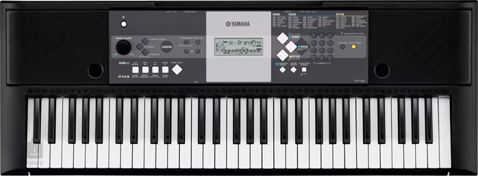Yamaha YPT-230 - Klávesy bez dynamiky