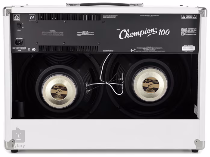 Fender Champion 100 Snow White - Gitarové tranzistorové kombo