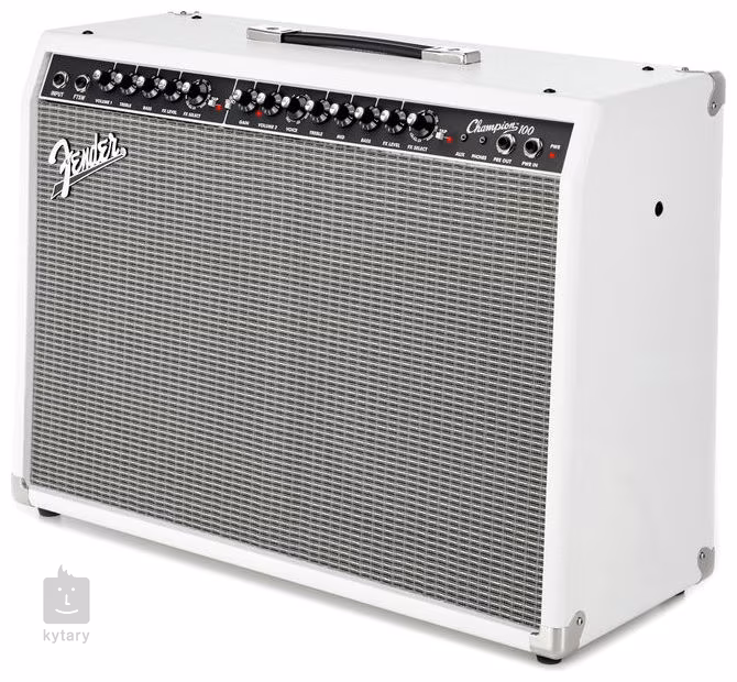 Fender Champion 100 Snow White - Gitarové tranzistorové kombo