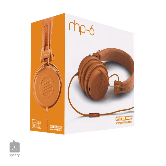 Reloop RHP-6 ORANGE - Slúchadlá