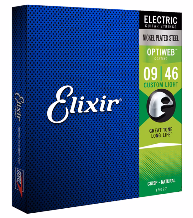 Elixir Optiweb Custom Light (rozbalené) - Struny na elektrickú gitaru