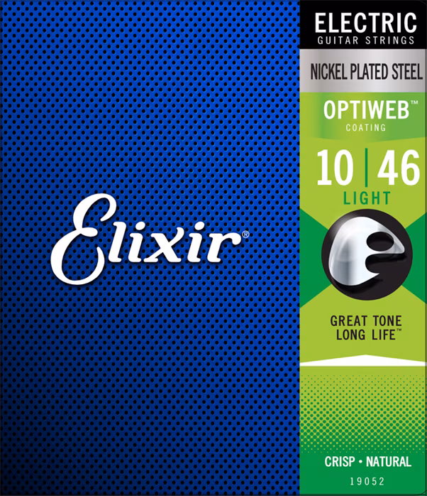 Elixir Optiweb Light - Struny na elektrickú gitaru
