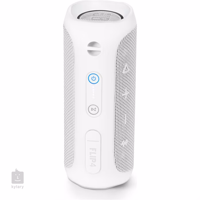 JBL Flip4 White - Bezdrôtový prenosný reproduktor