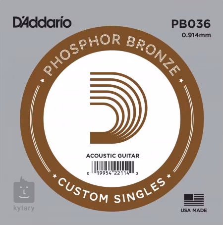 D'Addario PB036 - Kovová struna na akustickú gitaru