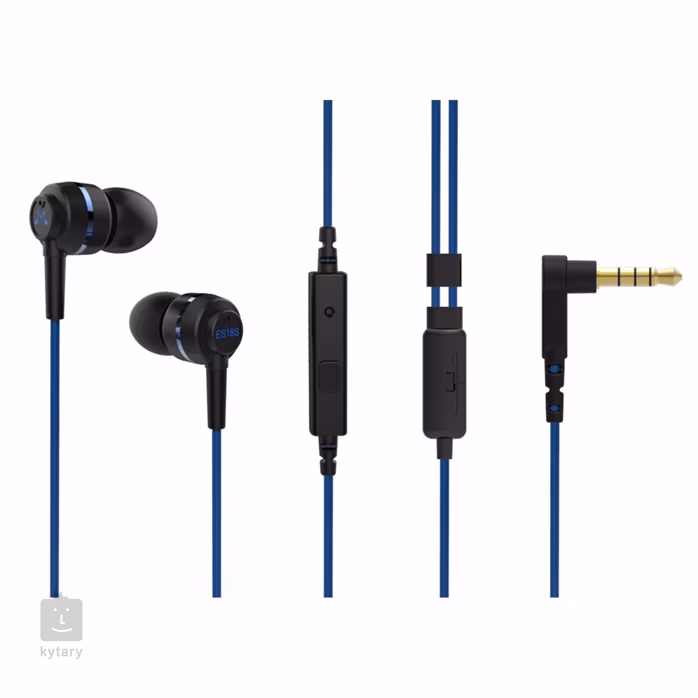SoundMAGIC ES18S Black Blue - Slúchadlá In-Ear