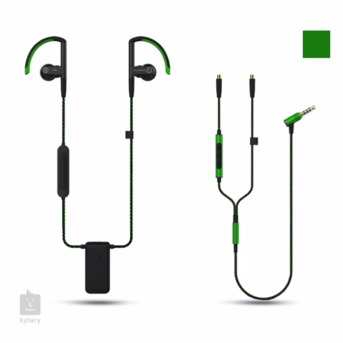 SoundMAGIC ST80 Black Green - Bezdrátová slúchadlá