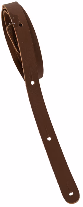 Perri's Leathers 6663 Mandolin Basic Leather Brown - Popruh na mandolínu
