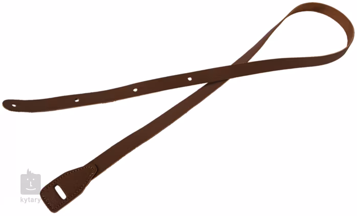 Perri's Leathers 6663 Mandolin Basic Leather Brown - Popruh na mandolínu