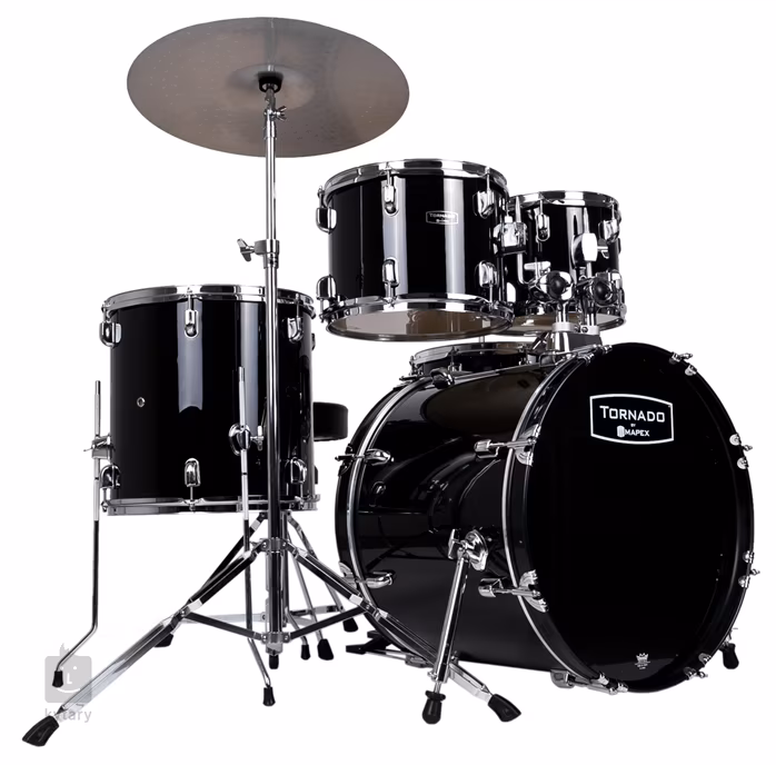 Tornado Studio Set Dark black - Súprava bicích s činelmi