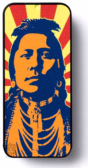 Dunlop Van Hammersfeld Pick Tin Indian - Brnkátka