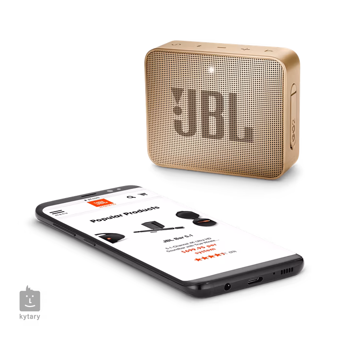 JBL GO2 Champagne - Bezdrôtový prenosný reproduktor