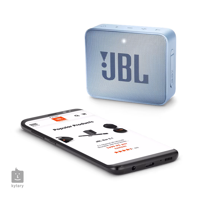JBL GO2 Cyan - Bezdrôtový prenosný reproduktor