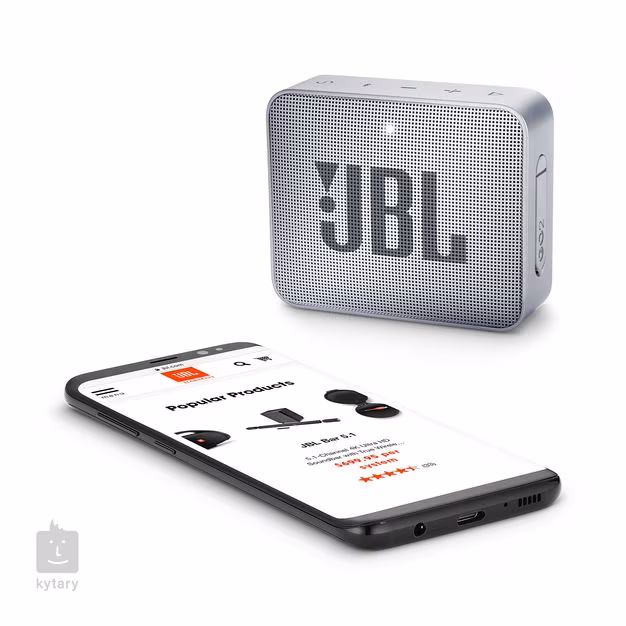 JBL GO2 Grey - Bezdrôtový prenosný reproduktor