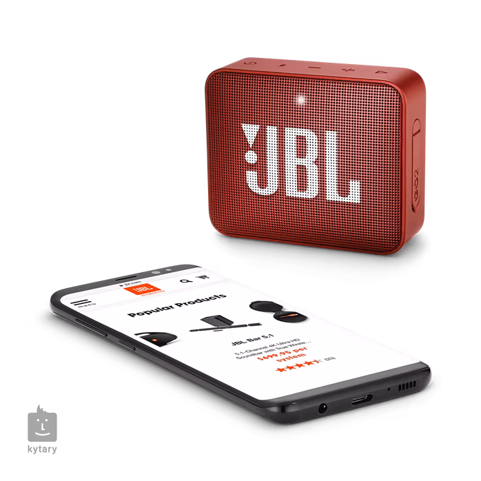 JBL GO2 Red - Bezdrôtový prenosný reproduktor