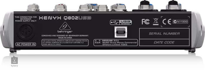 Behringer Q802USB - Analógový mixážny pult