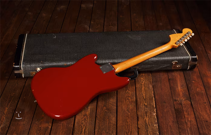 Fender 1967 Musicmaster II Dakota Red 100% Original - Elektrická gitara