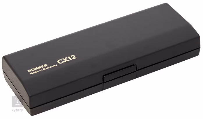 Hohner CX 12 Black C (rozbalené) - Fúkacia harmonika