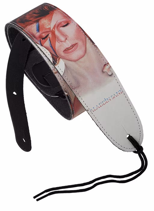 Perri's Leathers 2122 David Bowie Aladdin Sane - Gitarový popruh