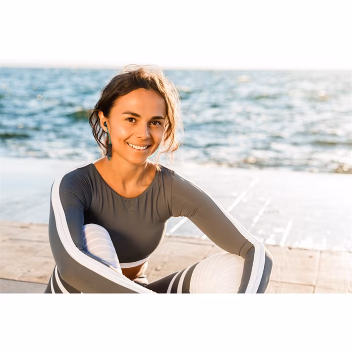 LAMAX Tips1 Turquiose - Bezdrátová slúchadlá