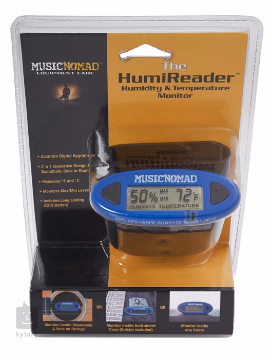 Music Nomad The HumiReader - Teplomer, vlhkomer