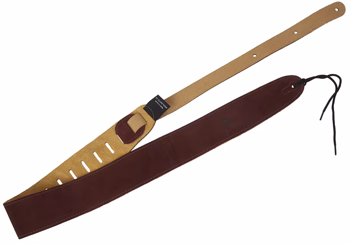 Perri's Leathers 210 Soft Suede Purple - Gitarový popruh