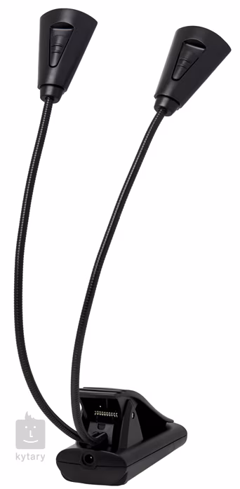 K&M 12244 Double2 LED FlexLight - Lampička k notovému stojanu/ku klavíru