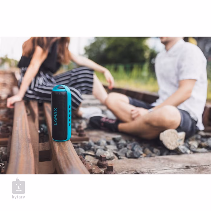 LAMAX MusiCan1 Turquoise - Bezdrôtový prenosný reproduktor