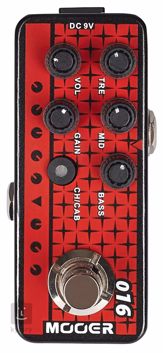 Mooer Micro Preamp 016 - Phoenix - Gitarový predzosilňovač