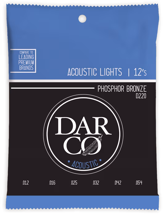 Darco 92/8 Phosphor Bronze Light - Kovové struny na akustickú gitaru