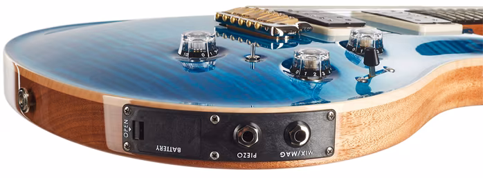 PRS Custom 24 Piezo 10 Top Pattern Thin AE - Elektrická gitara