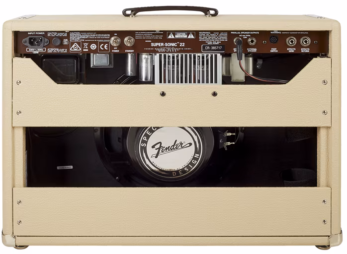 Fender Super-Sonic 22 Blonde - Gitarové lampové kombo