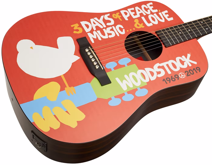 Martin DX Woodstock 50th - Elektroakustická gitara