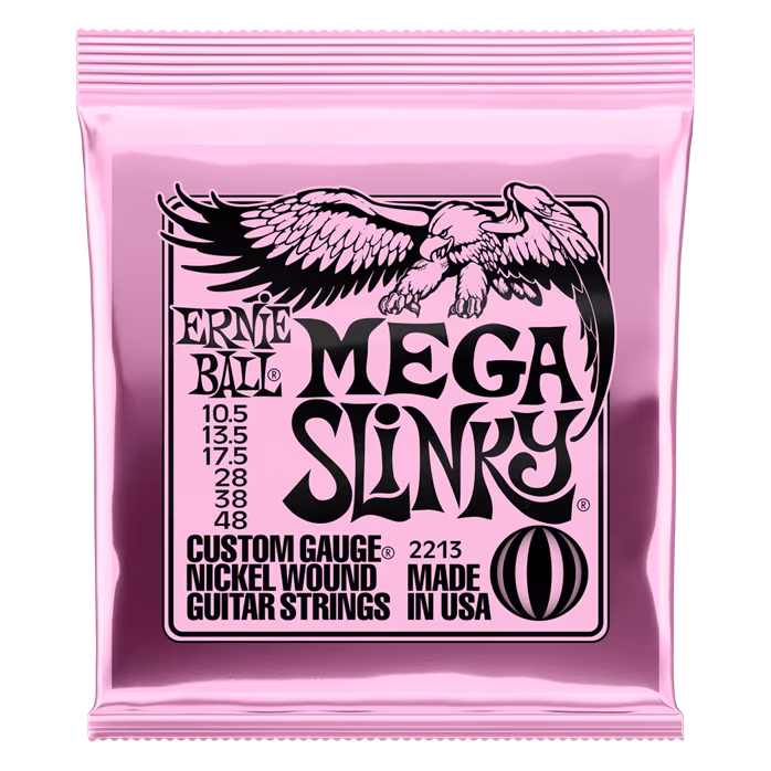 Ernie Ball 2213 Nickel Wound Mega Slinky - Struny na elektrickú gitaru