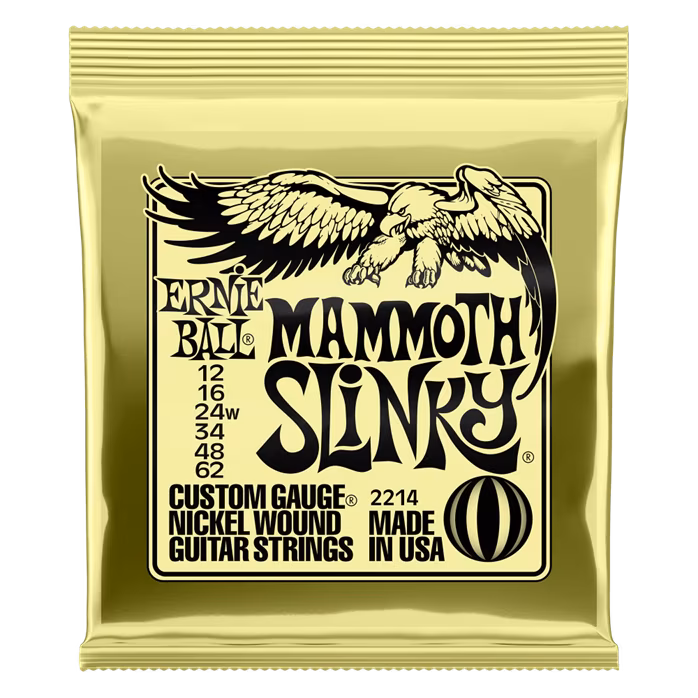 Ernie Ball 2214 Nickel Wound Mammoth Slinky - Struny na elektrickú gitaru