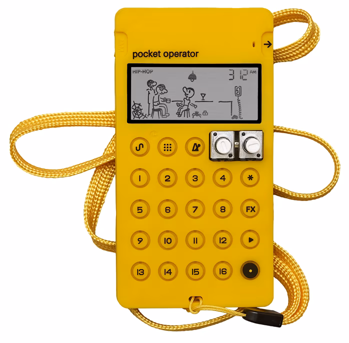 Teenage Engineering CA-X Yellow - Púzdro pre Pocket Operator