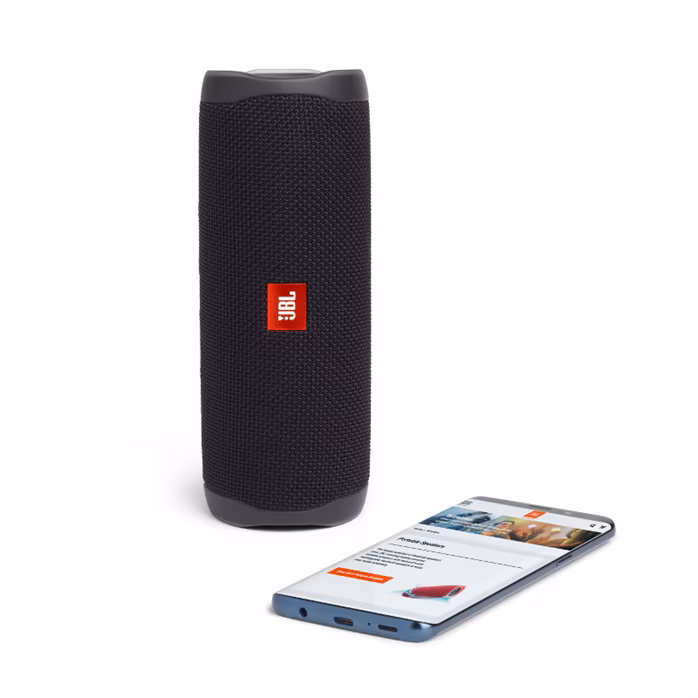 JBL Flip 5 Black - Bezdrôtový prenosný reproduktor