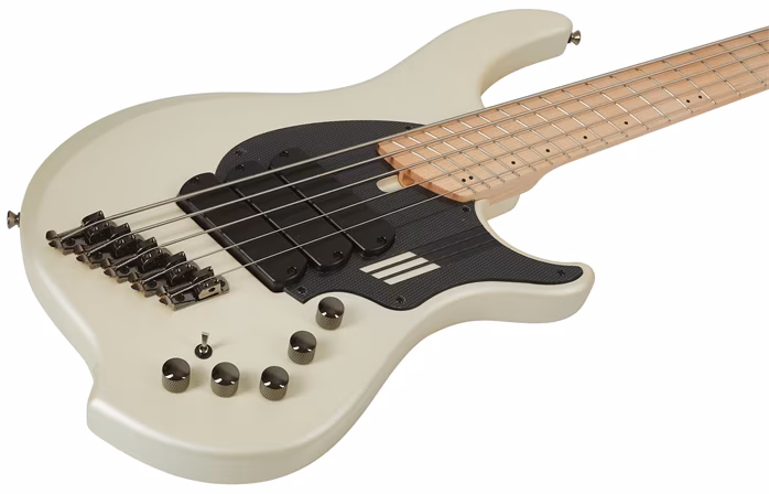 Dingwall NG3 Nolly Signature 5 MN Ducatti Pearl White - Elektrická basgitara
