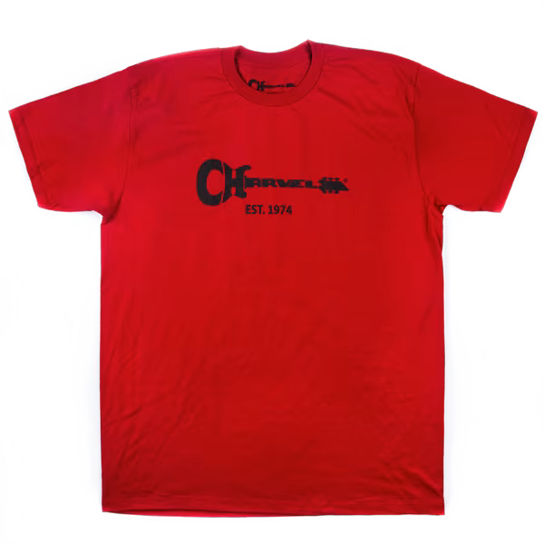 Charvel Guitar Logo T-Shirt Red L - Tričko