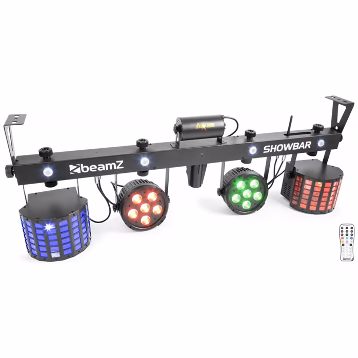 BeamZ Showbar (rozbalené) - Svetelná zostava