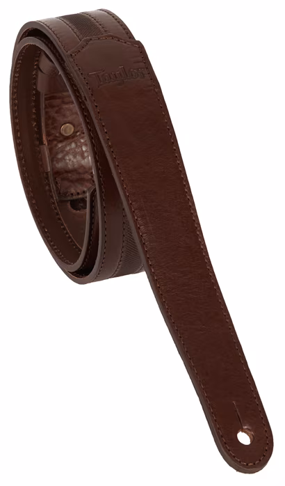 Taylor Slim Leather Strap Chocolate Brown - Gitarový popruh