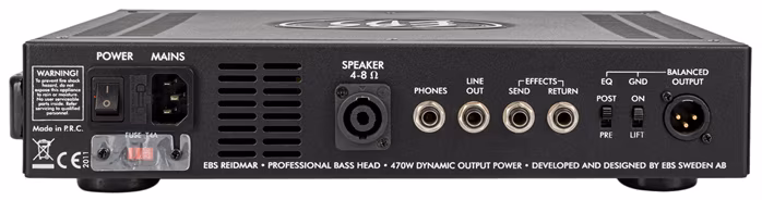 EBS Reidmar 500 (rozbalené) - Basgitarový tranzistorový zosilňovač