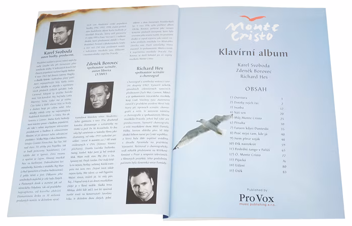 KN Monte Cristo - Karel Svoboda - Spevník