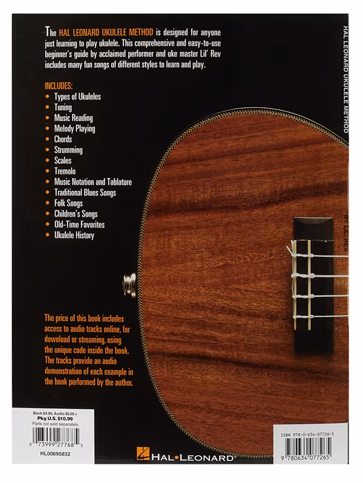MS Hal Leonard Ukulele Method: Book 1 - Škola hry na ukulele