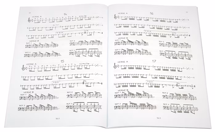 KN Etudy pro malý buben i soupravu bicích nástrojů - kniha s CD - Miloš Veselý - Škola hry na bicích