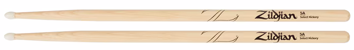 Zildjian 5A Nylon Natural - Hickorové paličky