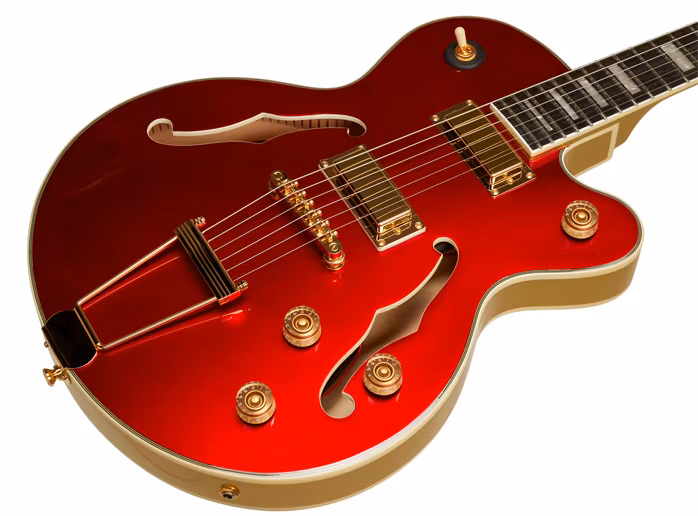 Epiphone Uptown Kat ES Ruby Red Metallic - Semiakustická gitara